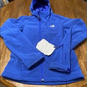 The North Face women’s small TNF Apex hooded coat